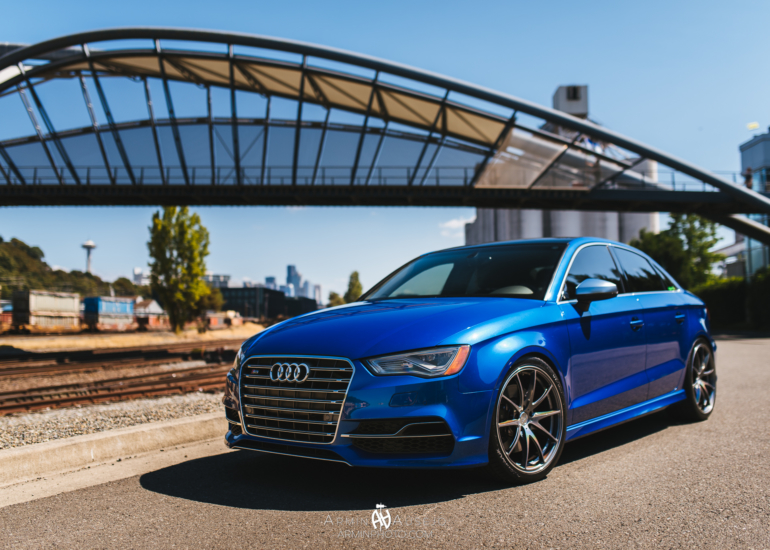 Audi S3 with Volk Racing G25