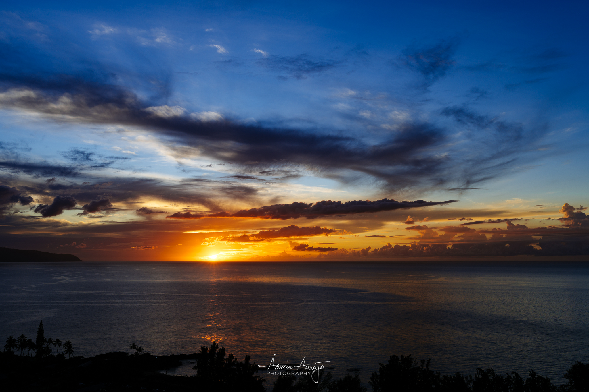 Sunset over Waimea Bay with the Nikon Z7, North Shore Oahu
