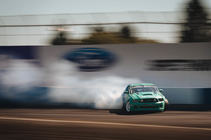 Justin Pawlak's Mustang at Formula DRIFT