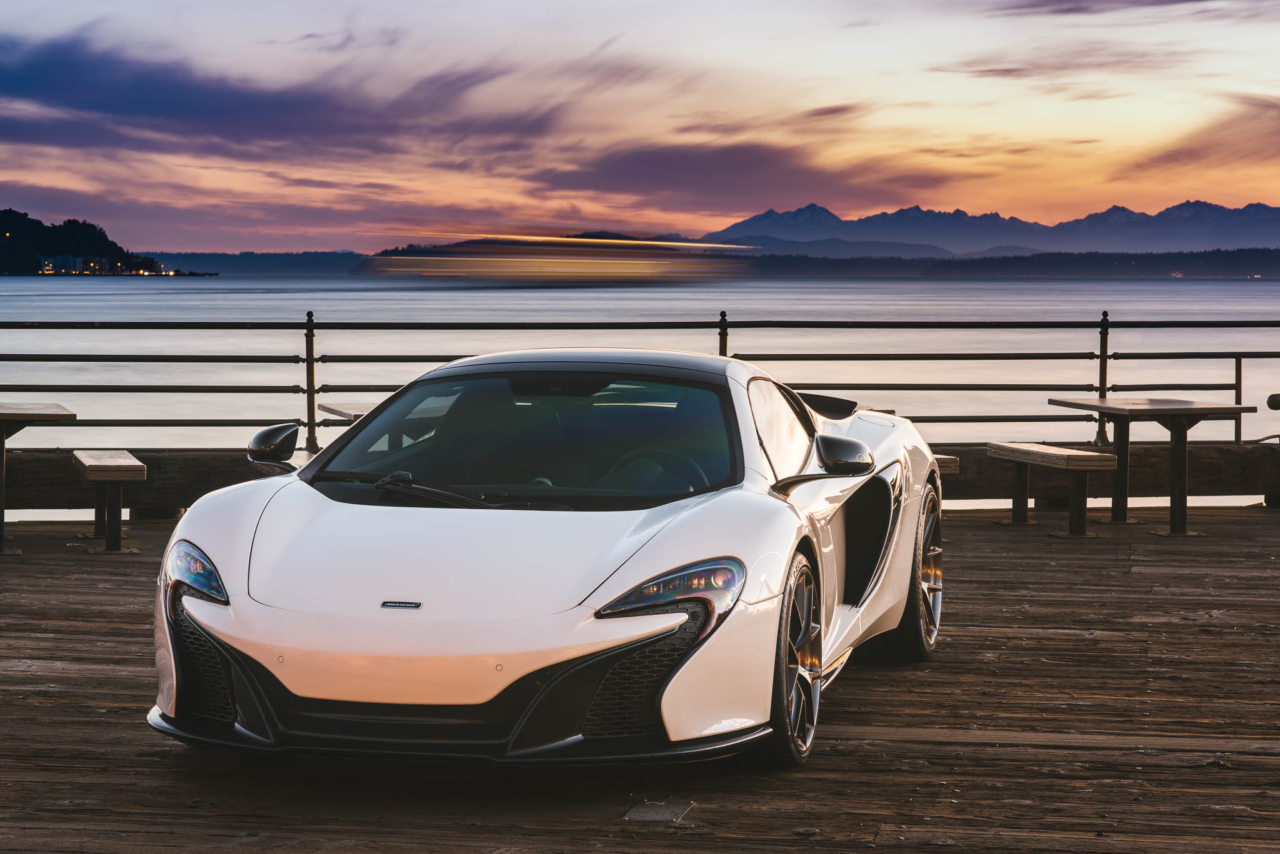 Will's McLaren 650S MSO Spyder on Seattle's waterfront