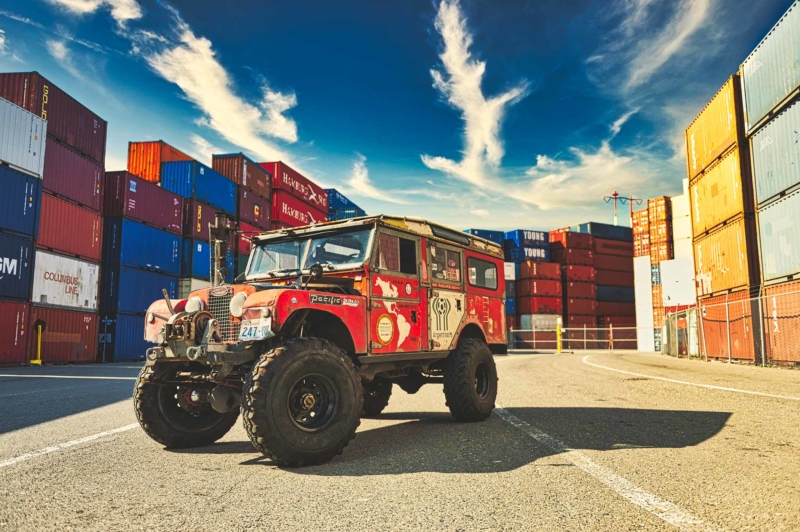 Erich's Land Rover for Land Rover International Magazine