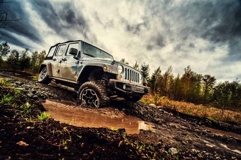 Jeep Rubicon at Mudfest 2013