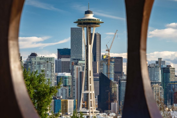 Space Needle portrait from Kerry Park