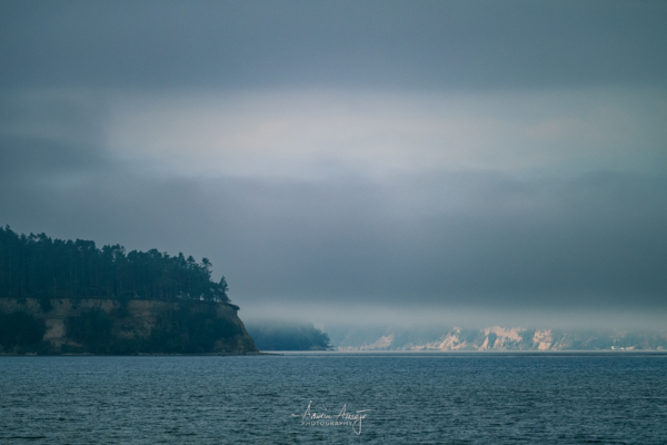 Clouds and fog on the Olympic Peninsula