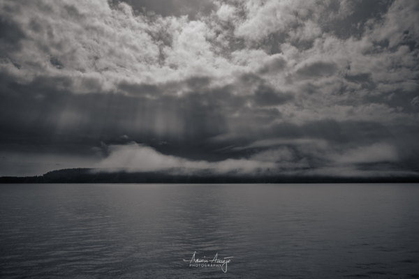 Clouds, fog and god rays