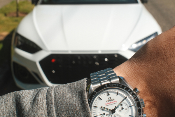 Omega Speedmaster Moonwatch with my Audi RS5