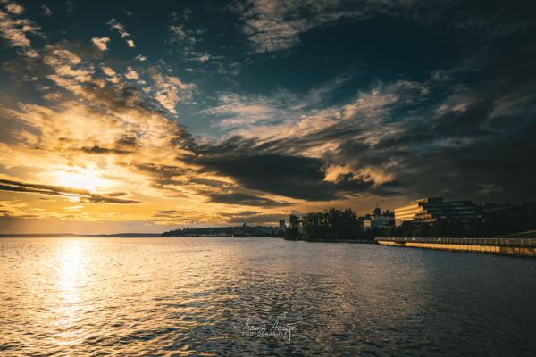 Sunset over Elliot Bay