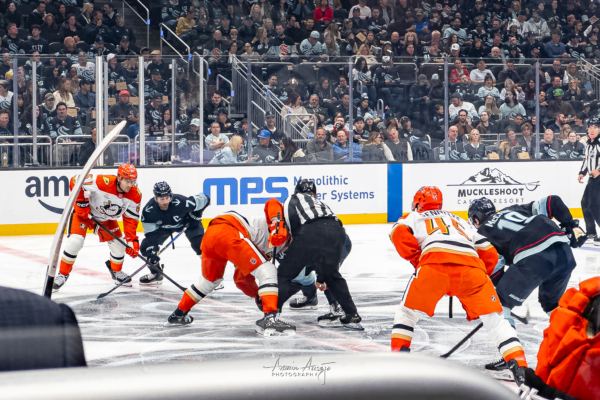 Ducks vs. Kraken at Climate Pledge Arena