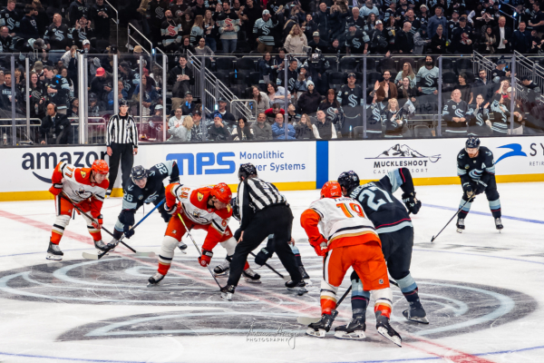 Ducks vs. Kraken at Climate Pledge Arena