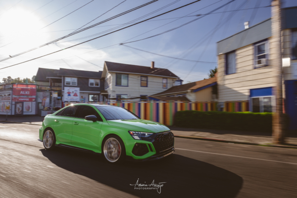 Ryan's Audi RS3 in Seattle