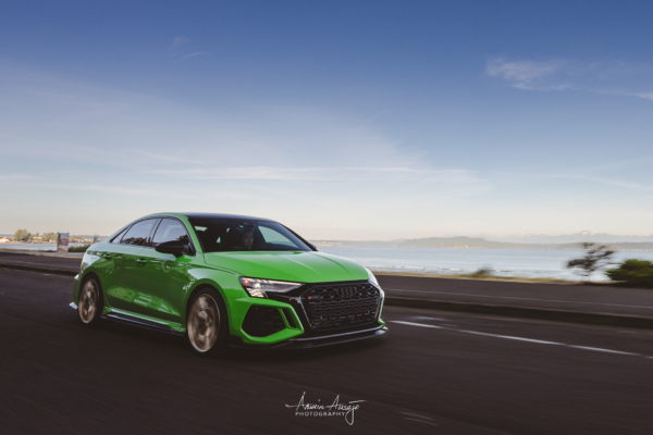 Ryan's Audi RS3 in Seattle