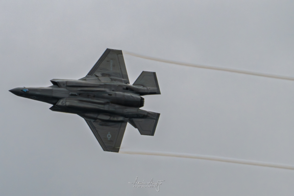 F-35 at the Seafair Airshow in August