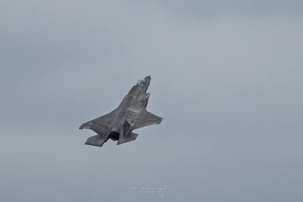 F-35 at the Seafair Airshow in August