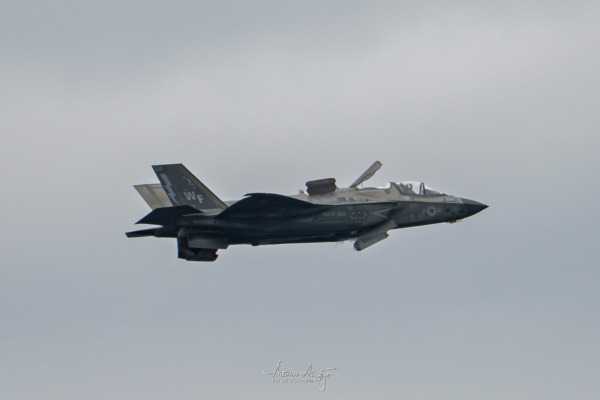 F-35 at the Seafair Airshow in August