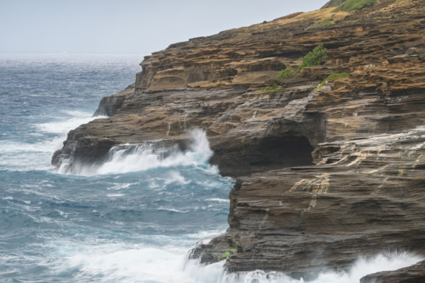 Slow shutter at Kahauloa Cove