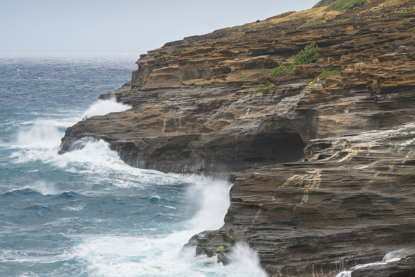 Slow shutter at Kahauloa Cove