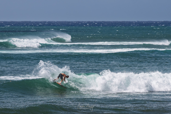 Surfing at Sunset Beach