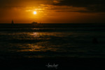 Sunset over Waikiki with the Nikon Z7 and Nikon 85mm f/1.4G