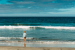 The beach in Carlsbad, CA