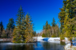 Frozen Fluke Pond