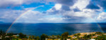 Rainbow over Waimea Bay